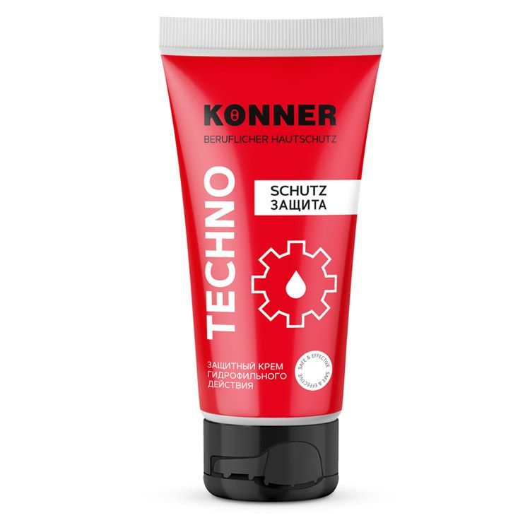 Крем защитный гидрофильного действия "KÖNNER TECHNO"  KN053  100 мл цена